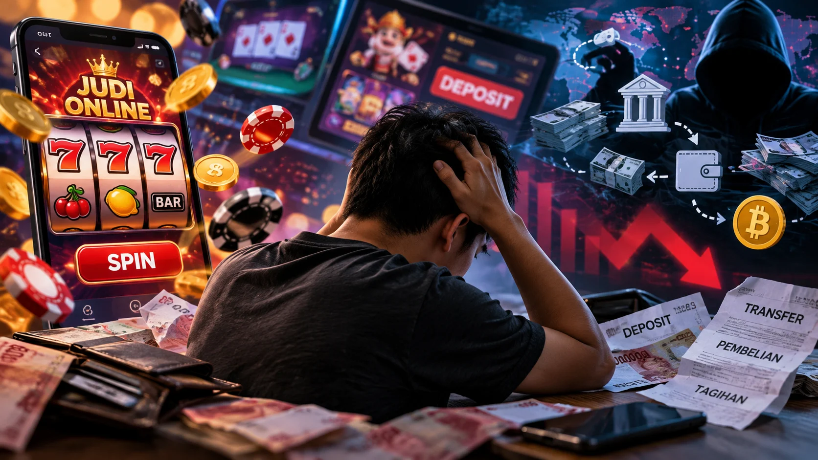Judi Online dan Perputaran Uang, Memahami Jebakan di Baliknya
